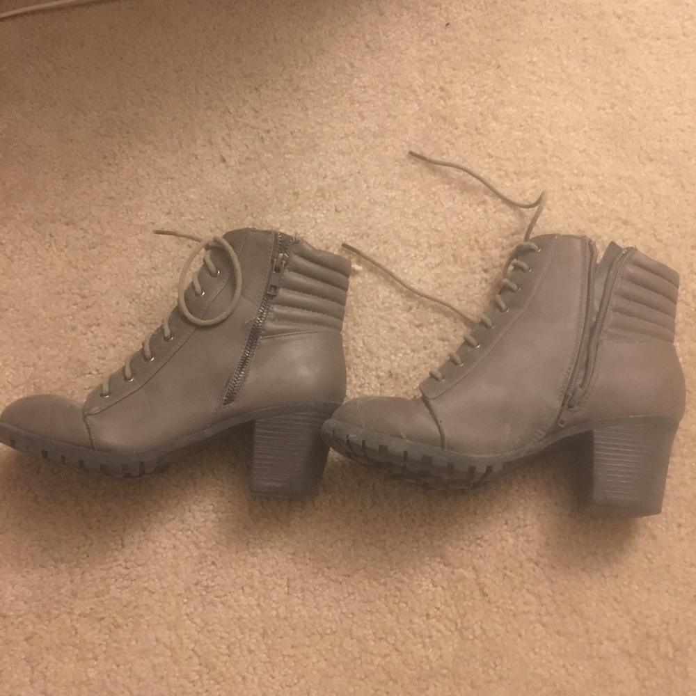 Gray Booties - Picture 3 of 3